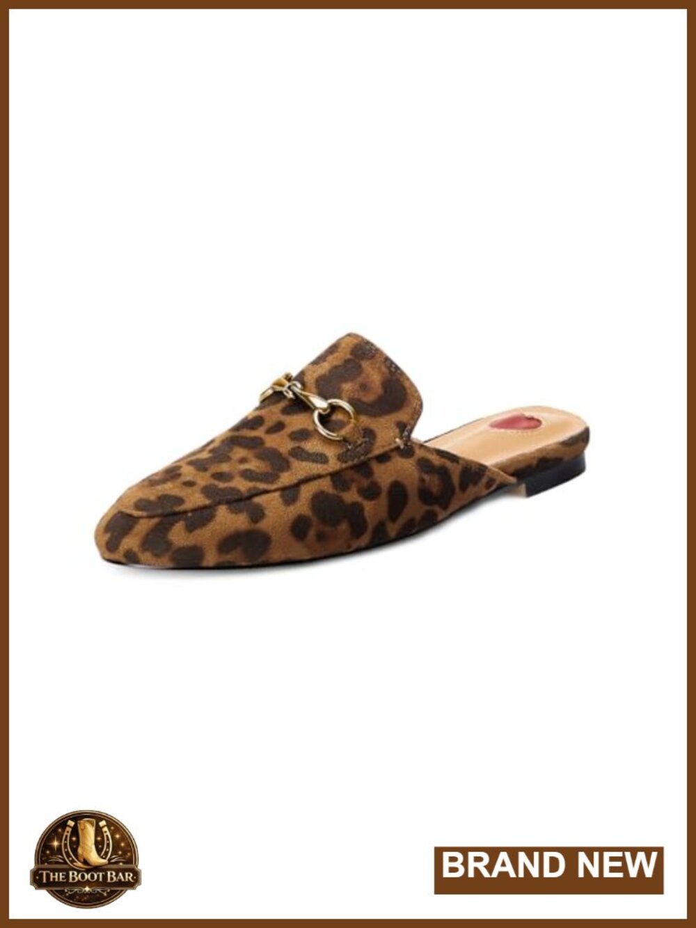 Vertundy Womens Mules Faux Leather Horsebit Backless Slip On Loafers Work